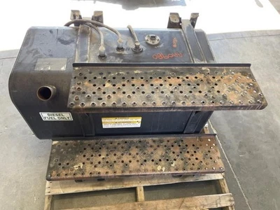 USED HINO 258 60 GALLON DIESEL FUEL TANK W STEP Shipped  - Image 1 of 4