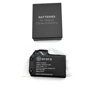Ororo Battery For Heated Gloves & Mittens Model PL 654060 New Open Box - Picture 1 of 6
