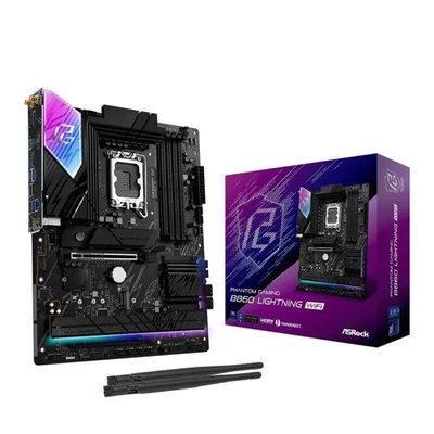 Asrock B860 Lightning WiFi Intel B860 LGA 1851 (Socket V1) ATX - Immagine 1 di 4