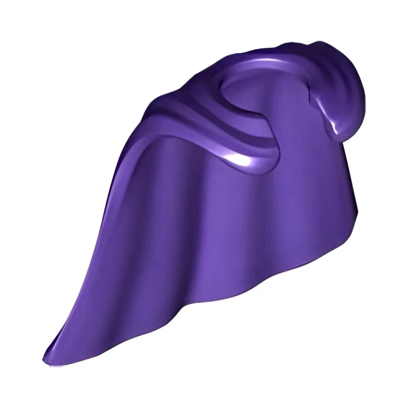 NUEVO LEGO® Minifigura Capa Goma Flexible, Raulando / PÚRPURA / AUTÉNTICO Foto 1 de 1