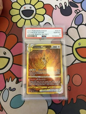 Arceus V Star Gg70 Crown Zenith English Psa 10 - Image 1 of 2