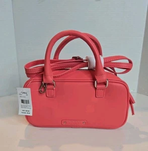 Borsa donna Icing piccola rosa, corallo a tracolla, manico superiore - Foto 1 di 7