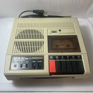 Grabadora de casete vintage Califone 5270 AV 10w - Imagen 1 de 15