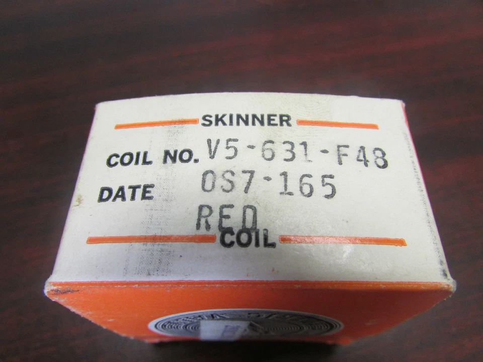 SKINNER ELECTRIC VALVES Red Coil No. V5-631-F48 - Image 1 of 1