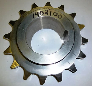 Met Martin 140C16SS Sprocket Key Way 1.06", Bore 4" NEW Surplus - Picture 1 of 11