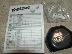 2014   Yahtzee Classic Game, Dice Game - dice, shaker, pad    w1 - Picture 1 of 2
