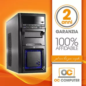 PC DESKTOP COMPUTER ASSEMBLATO INTEL QUAD CORE I5 4460/RAM 8GB/HD 1TB/WIFI FISSO - Foto 1 di 1