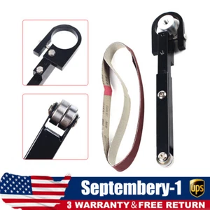 Bandschleifer Aufsatz für 100 elektrische Winkelschleifer Schleifbandadapter - Bild 1 von 17