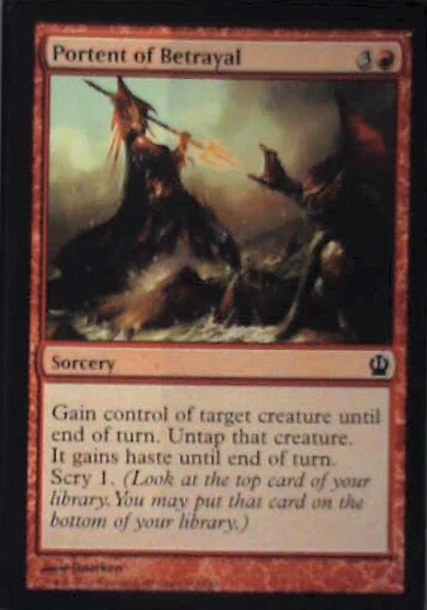 Portent of Betrayal - Theros: #133, Magic: The Gathering Nm R227 - Image 1 of 1