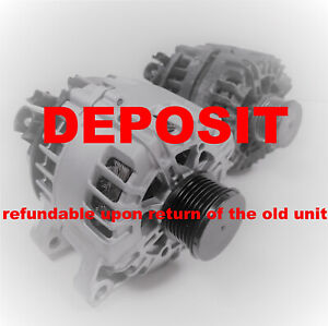 Remanufacturing service - the return of the old alternator / starter motor (UK)