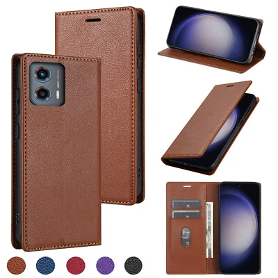 Case For Motorola Moto G10 Power G20 G30 Magnet Wallet Flip Leather Phone Cover - Image 1 of 4