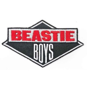 BEASTIE BOYS - "CUT OUT LOGO" - 10CM X 10CM WOVEN IRON/SEW ON PATCH