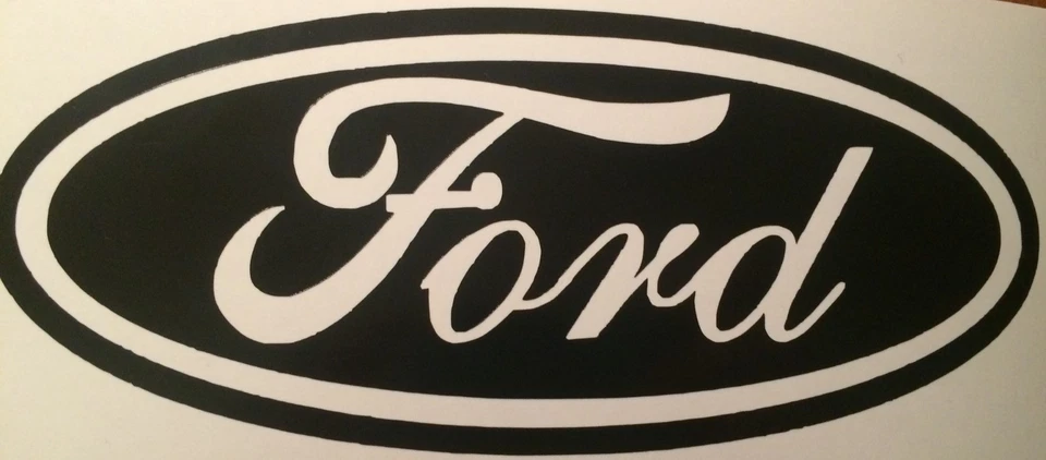 2 HUGE!!!   Decal Ford 12 Colors Available  VERY LARGE!!!   21"X 9.5" - Изображение 1 из 1