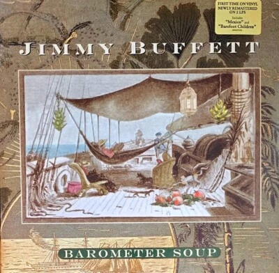 JIMMY BUFFETT BAROMETER SOUP - VINYL 2-LP SET " NEW, SEALED " REMASTERED - Image 1 of 2