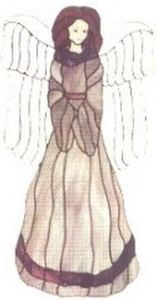 Stained Glass Supplies - ANGEL PATTERN #5 - Picture 1 of 1