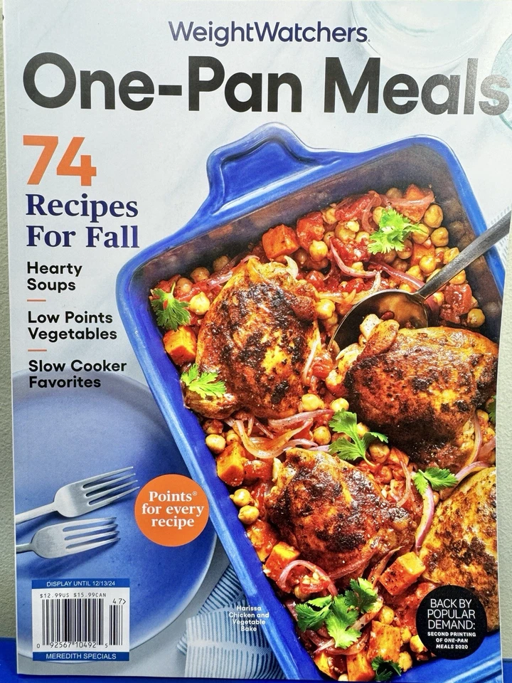 Weight Watchers  Magazine  2024    One - Pan Meals Foto 1 de 1