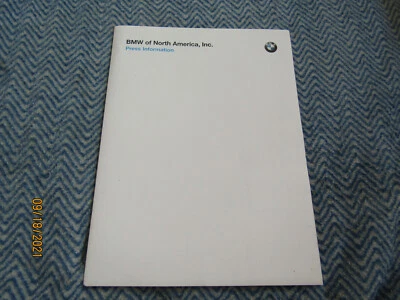 2000 BMW 3-SERIES 323i 328i MODEL INTRODUCTIONS PRESS KIT W PHOTOS AND MORE! - Image 1 of 4