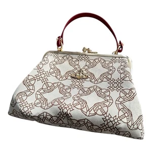 Vivienne Westwood ReCloque Jacquard Frame Purse Granny Bag - Bild 1 von 15