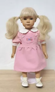 Bambola gioco bambola vinile Heidi Ott Doll 46 cm occhi addormentati da collezione vintage - Foto 1 di 13