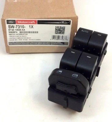 Главный выключатель стекла передней двери со стороны водителя для Ford Edge LH 2011-2015 годов выпуска новый от оригинального производителя - Изображение 1 из 4