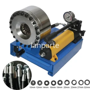 6-25 mm Manuelle Hydraulikschlauch Crimpzange Tragbarer Schlauch Rohr Crimpmaschine + 9 Matrizen - Bild 1 von 14