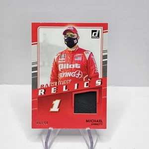 2021 Panini Donruss NASCAR Race Day Relics Red /49 Michael Annett #RDR-MA - Picture 1 of 3