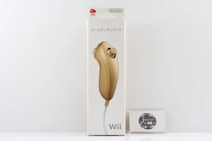 Club Nintendo Limited Wii Golden Nunchuk Nunchuck Promo item Free Shipping - Picture 1 of 5