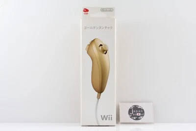 Club Nintendo Limited Wii Golden Nunchuk Nunchuck Promo item Free Shipping - Image 1 of 4