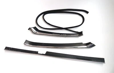 VOLVO 780 Coupe Bertone trim strip chrome strip side panel left Foto 1 de 4