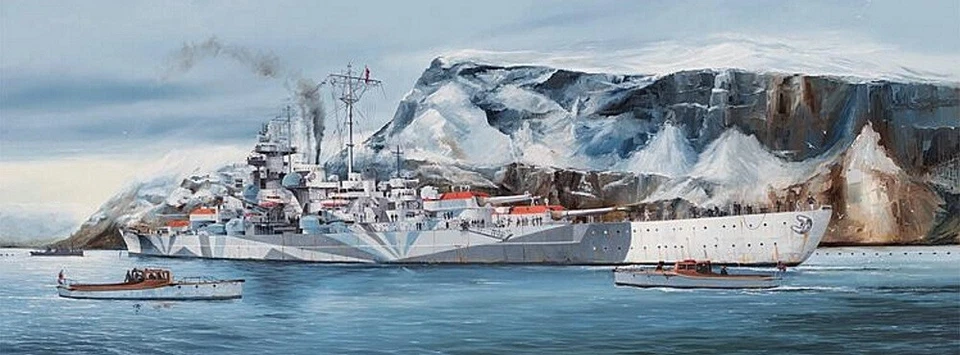 5359 Trumpeter German Tirpitz Battleship in 1 350