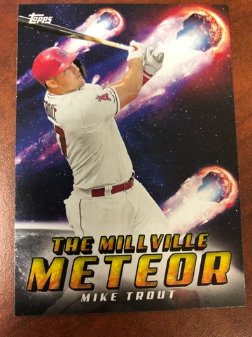 2020 Topps Archives Mike Trout #303 Mini Poster Card Cover