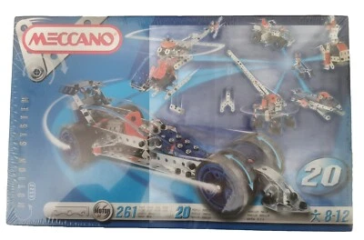 Meccano - Juego de sistemas de movimiento multimodelo - 6520 - 20 modelos - aún sellado Foto 1 de 4