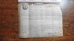 1845 MARITIME APPRENTICE INDENTURE WILLIAM PARSONS OF RAINHAM TO JOHN BROWNING - Imagen 1 de 4