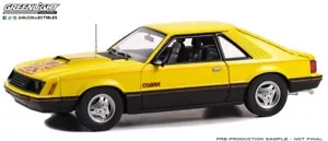 Greenlight 13678 1/18 Mustang Cobra Fastback 1979 Amarillo / Negro / Rojo Cobra - Imagen 1 de 6