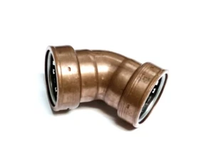 PERMALYNX 050118, Coupling, 3/4" PL x 3/4" PL, Permanent, Push-to-Connect, 45° - Picture 1 of 1