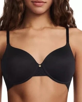 Chantelle 16M6 Norah Chic Camiseta Sujetador con Aros Negro Talla 32H Foto 1 de 4