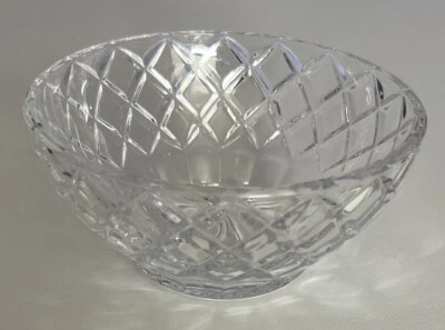 Lenox Collections Crystal Diamond 5” Diameter Glass Crystal Bowl - Image 1 of 4