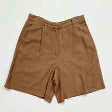 Upcycled MNG Mango Distressed High Waisted Bermuda Shorts, Size 6