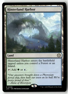 Hinterland Harbor R 336 sin lámina casi nuevo MTG Commander: The Lost Caverns of Ixalan - Imagen 1 de 1