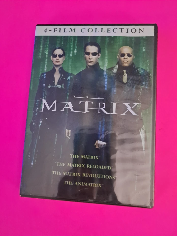 NEW 4-Film Collection: The Matrix (DVD) Reloaded / Revolutions / Animatrix - Image 1 of 1