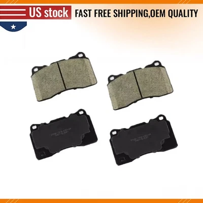 Pastilhas de freio dianteiras de cerâmica para 2013 2014 2015 2016 2017-2019 Cadillac XTS- - Imagem 1 de 4