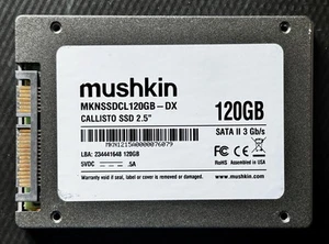 Mushkin SSD Internal Drive MKNSSDCL120GB - DX - Photo 1/2