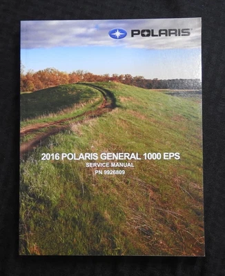 2016 Polaris GENERAL 1000 EPS Side By Utv Atv Servicio Reparación Manual Menta - Imagen 1 de 4