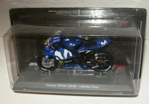 VALENTINO ROSSI (2018) YAMAHA YZR- M1 MOTO GP 1/18 ALTAYA - Image 1 of 1