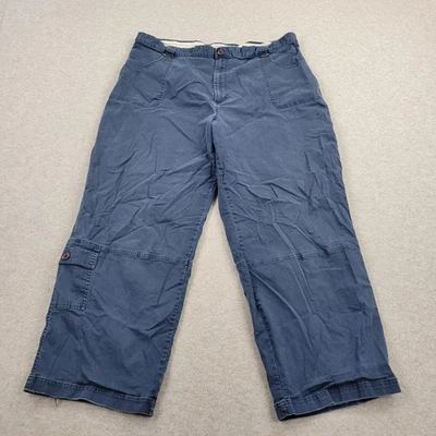 Columbia Cargo Pants Womens 22W Blue meas 42x28 - Image 1 of 4