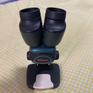 Nikon Tragbares Binokular Stereoskop Mikroskop Nature Scope Fabre NKSF20 grün - Bild 1 von 12