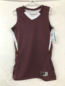 Neu mit Etikett Champro Damen-Basketballtrikot weinrot rot & weiß wendbar Shirt Größe S - Bild 1 von 9