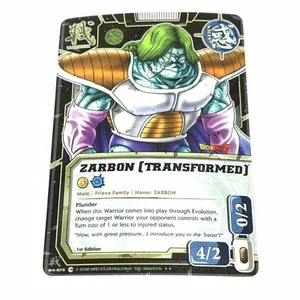 Bandai DragonBall CCG Zarbon Transformed WA-073 Foil Tcg Card Dragon Ball Dbz - Foto 1 di 2