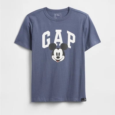 GapKids × Disney NEW Small 6/7 Mickey Mouse Boys Logo T-Shirt $30 - Image 1 of 4