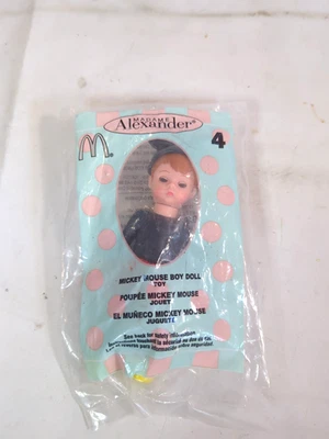 Muñeca Madame Alexander 2004 McDonalds Happy Meal - Mickey Mouse Boy Doll #4 D7 Foto 1 de 4